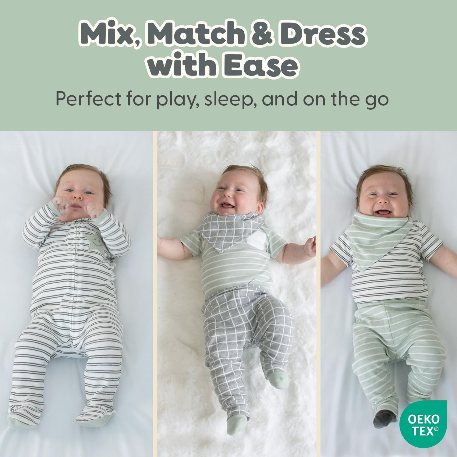 image:imageThe Peanutshell 15pc Baby Clothes Set Newborn 36 69 Easy Basics