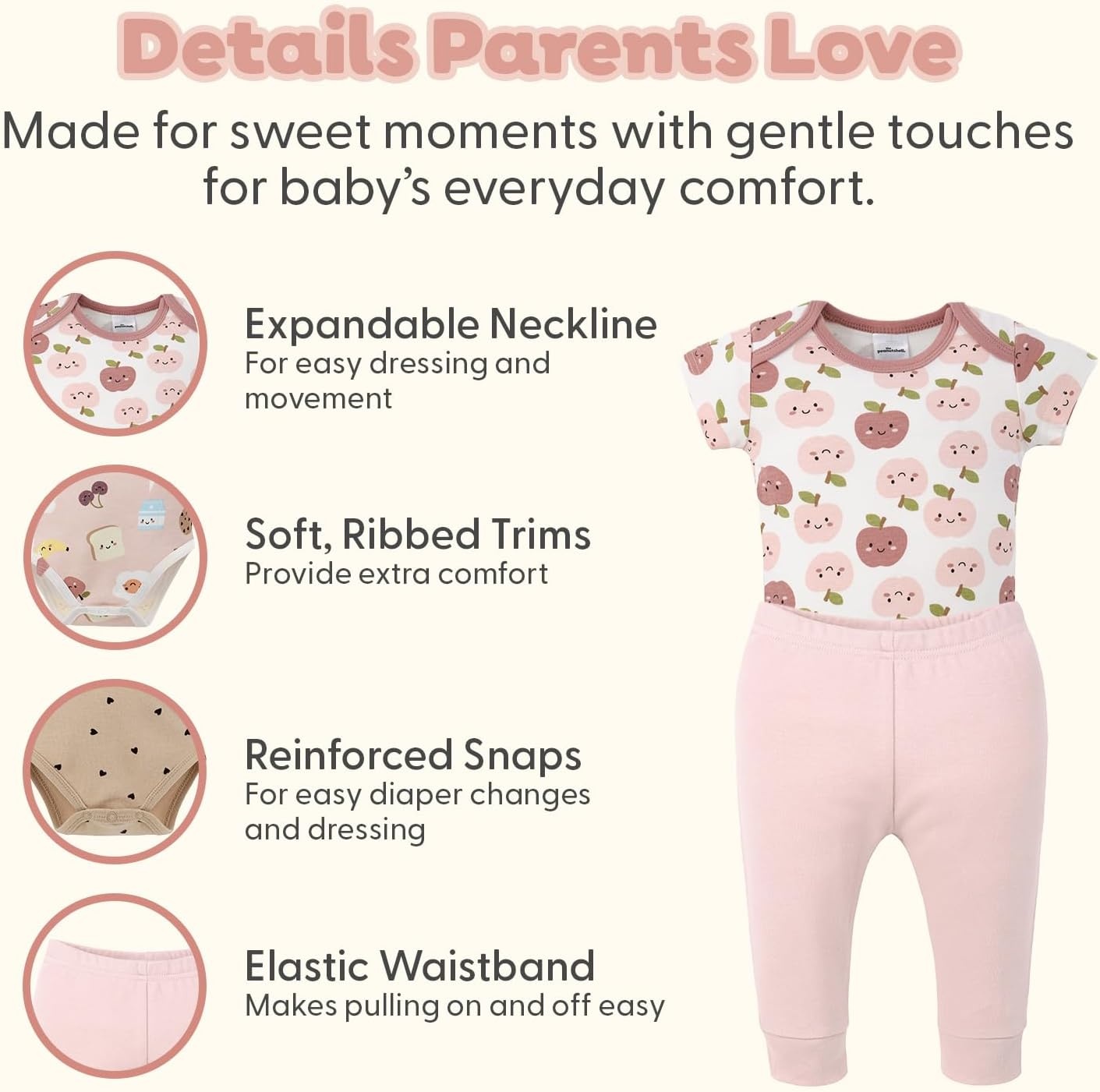 image:imageThe Peanutshell 15pc Baby Clothes Set Newborn 36 69 Mini Morsels