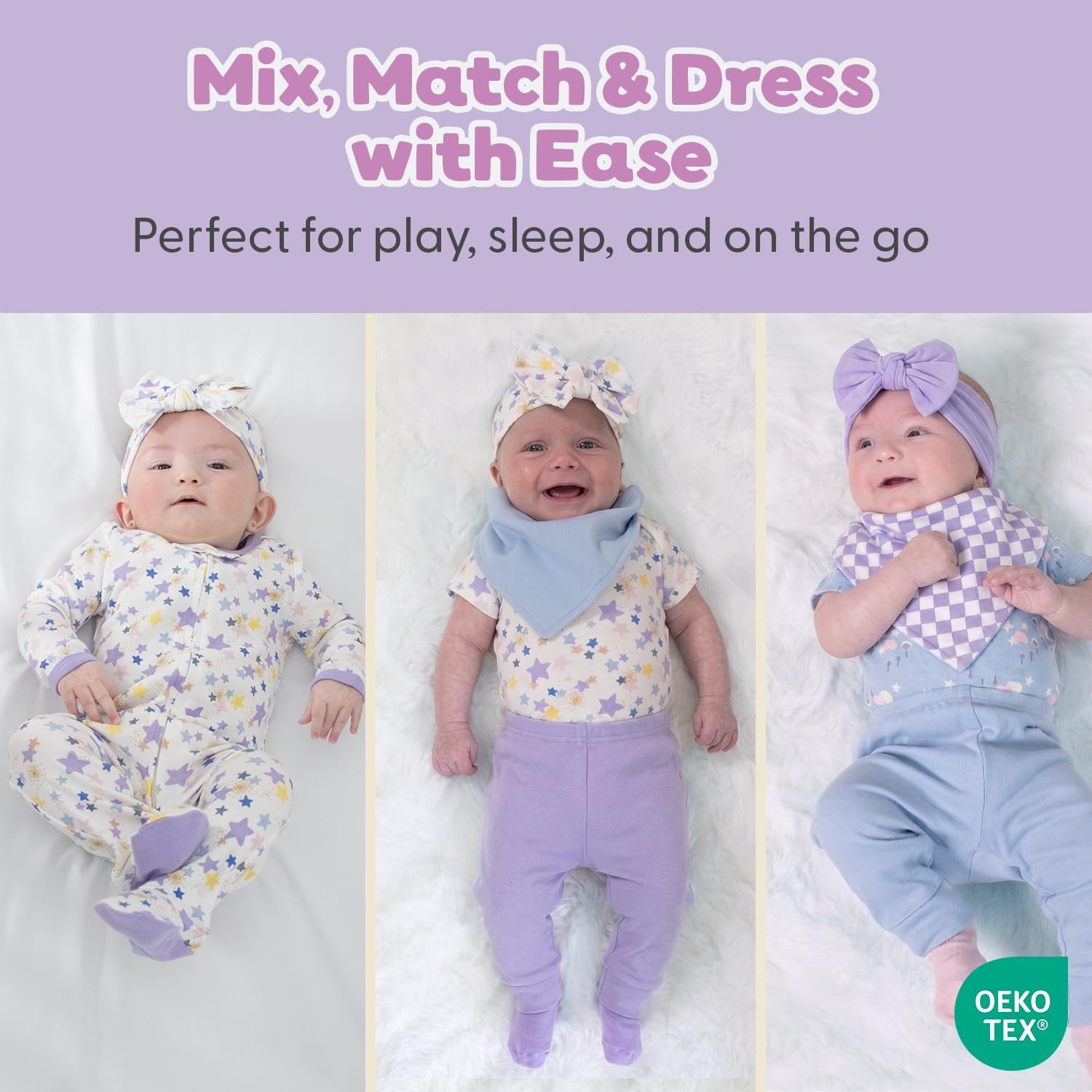 image:imageThe Peanutshell 15pc Baby Clothes Set Newborn 36 69 Sky Sparkle