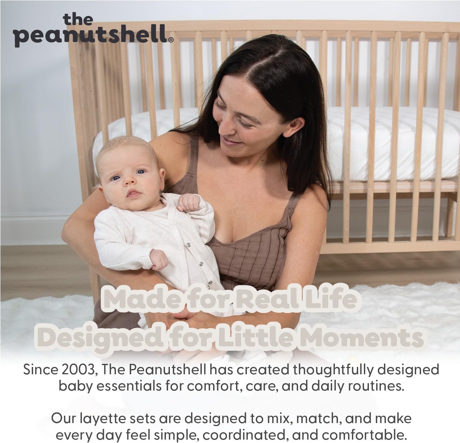 image:imageThe Peanutshell 23pc Newborn Baby Clothes Girl Boy 03 Months Baby OutfitsCottage Pasture