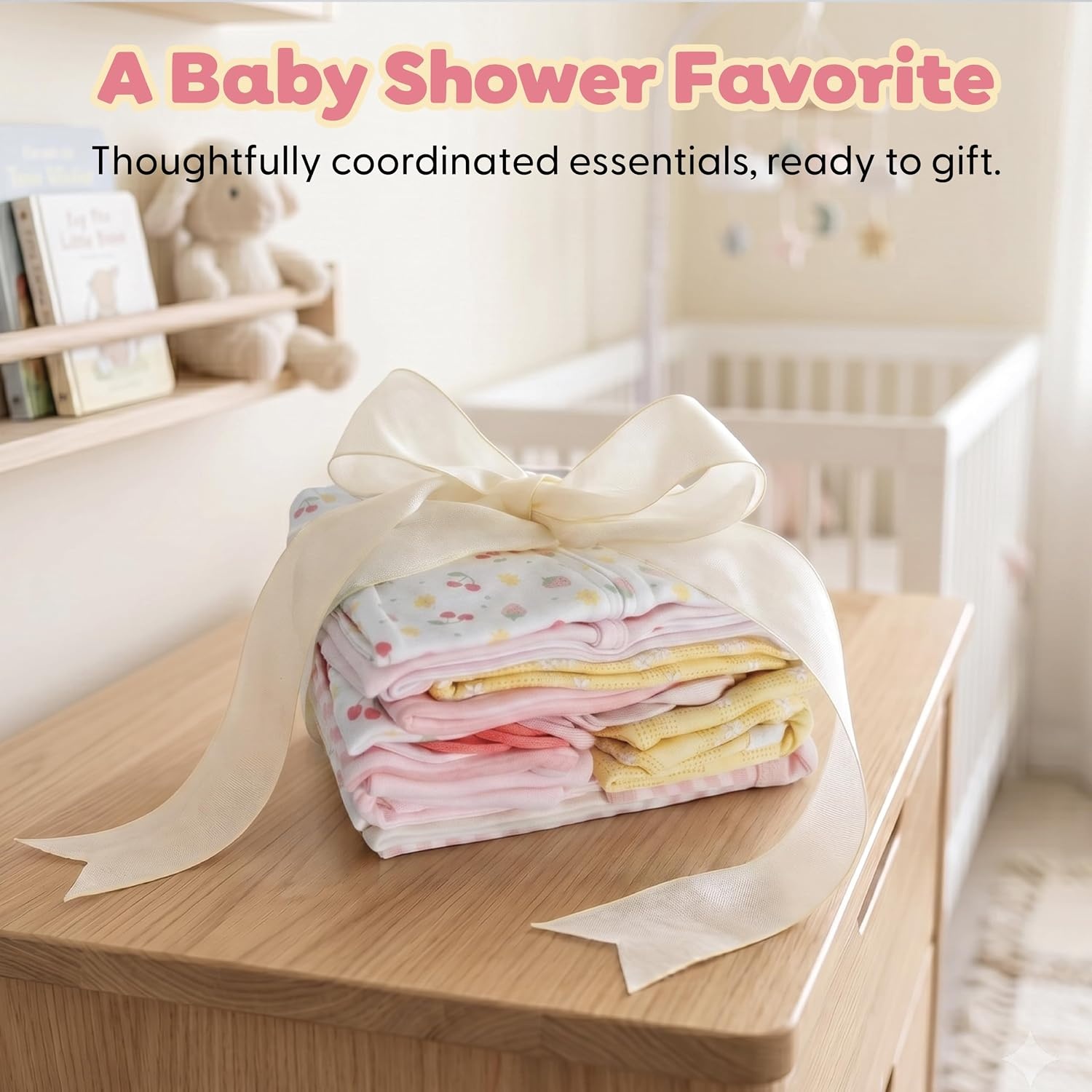 image:imageThe Peanutshell 23pc Newborn Girl Clothes 03 Months Baby Girl Clothes SetStrawberry Basket