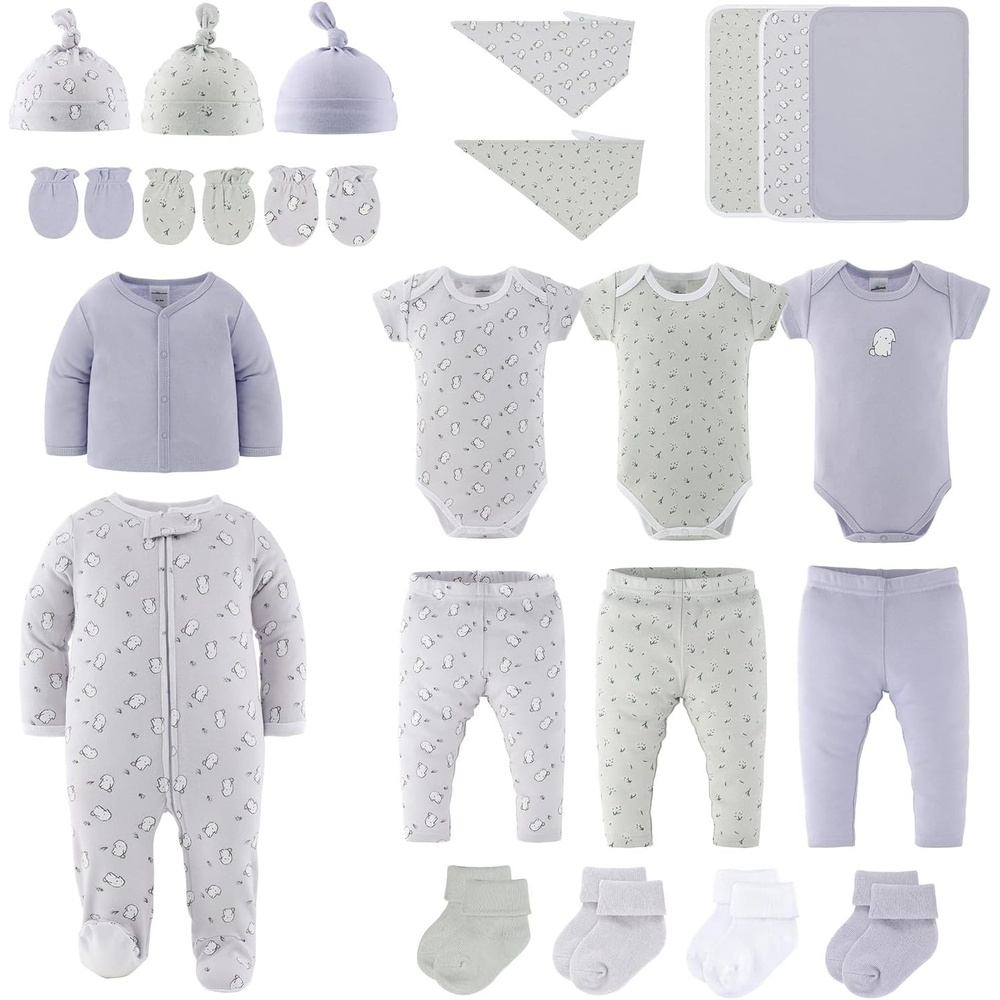 image:imageThe Peanutshell 23pc Newborn Baby Clothes Girl Boy 03 Months Baby OutfitsCotton Tail
